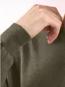 Джемпер классический офисный, хаки