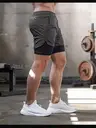 Шорты для спорта и фитнеса, серый