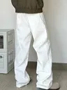 Брюки белые джинсы